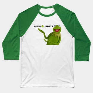 Save the Muppets - Kermit Baseball T-Shirt